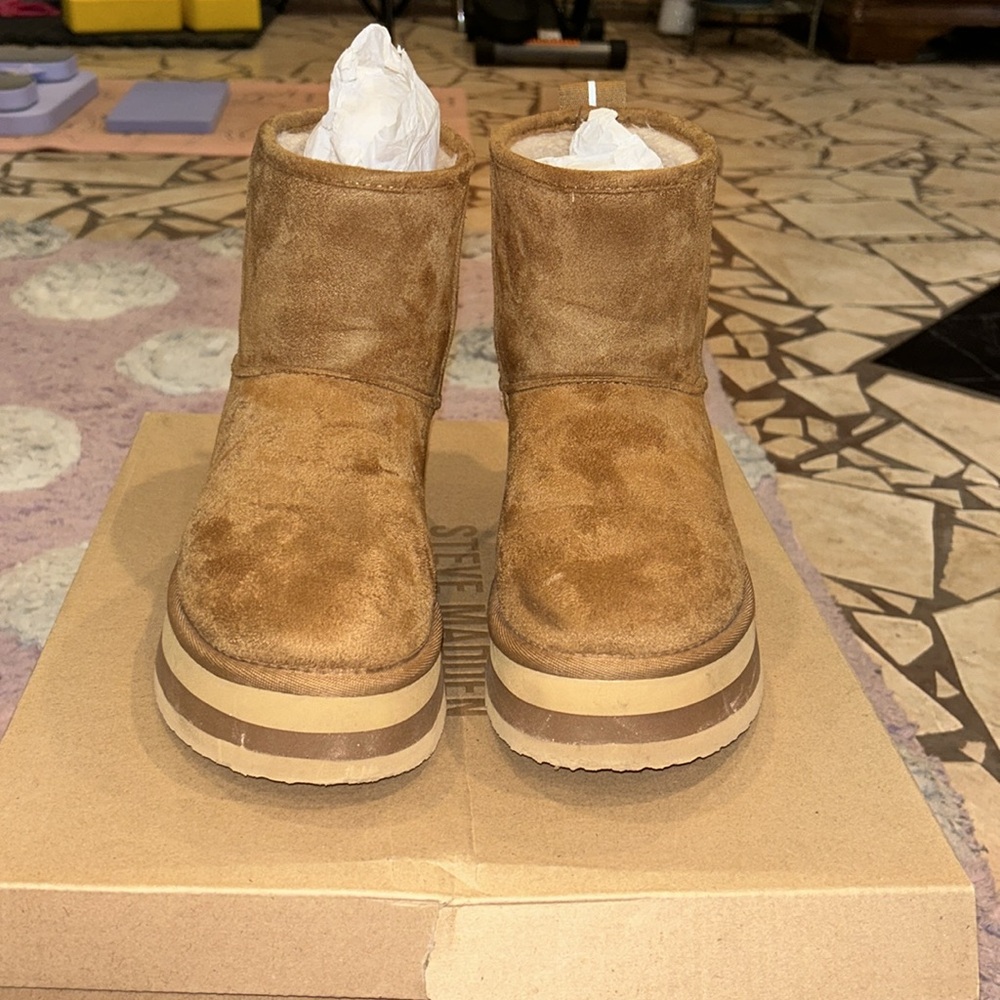 Steve Madden Platform Ankle Boots